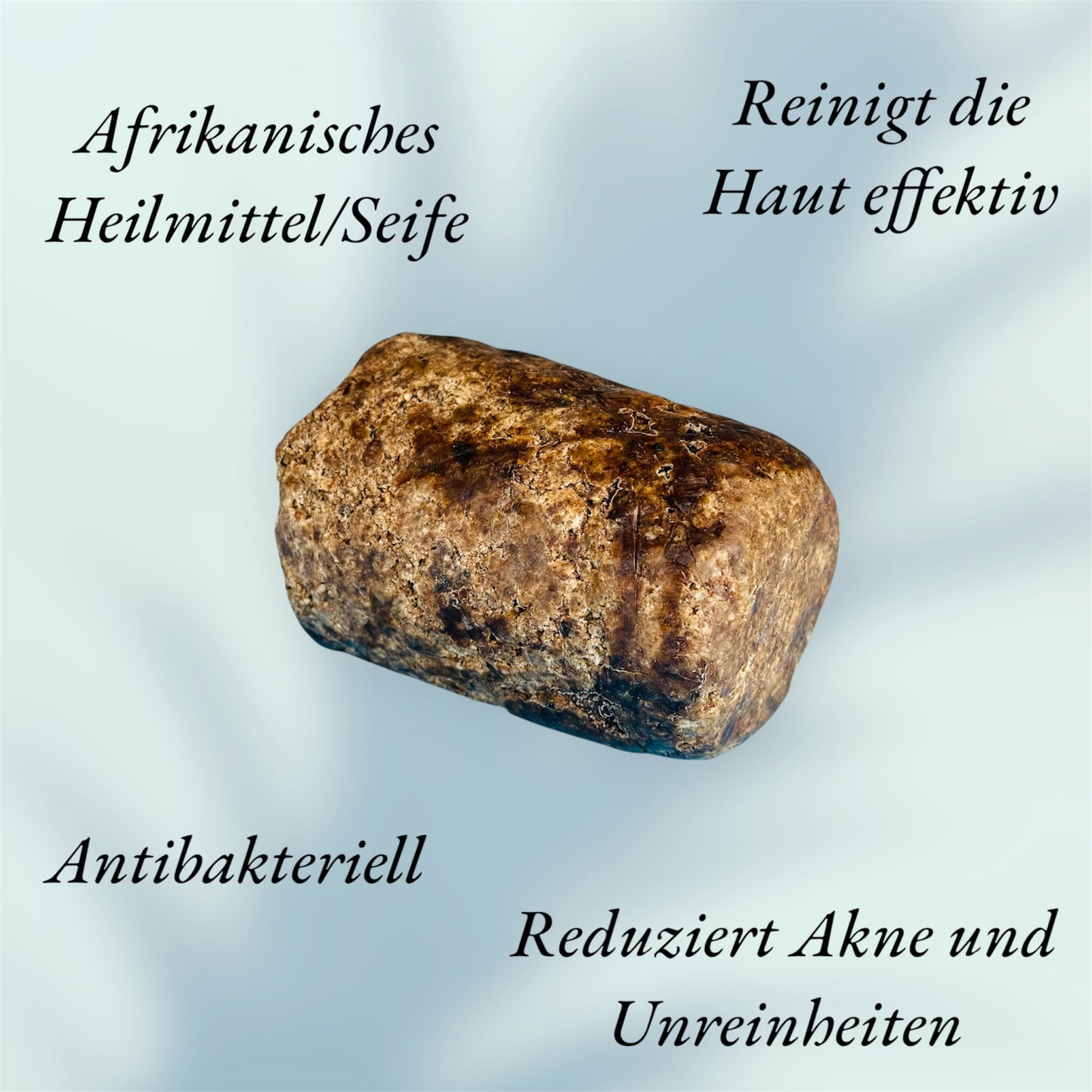 African black soap - Afrikanische  schwarze Seife
