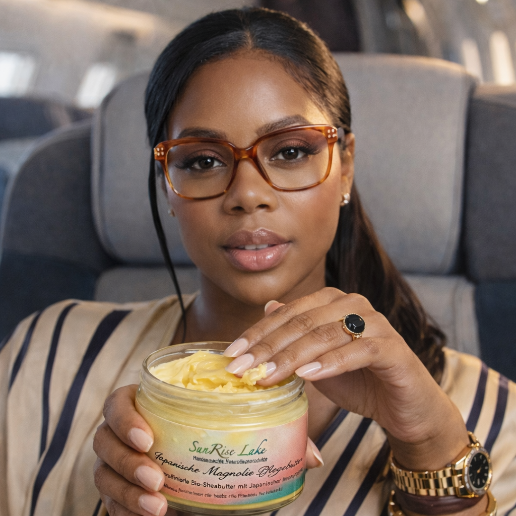 Unraffinierte Sheabutter mit japanischer Magnolie