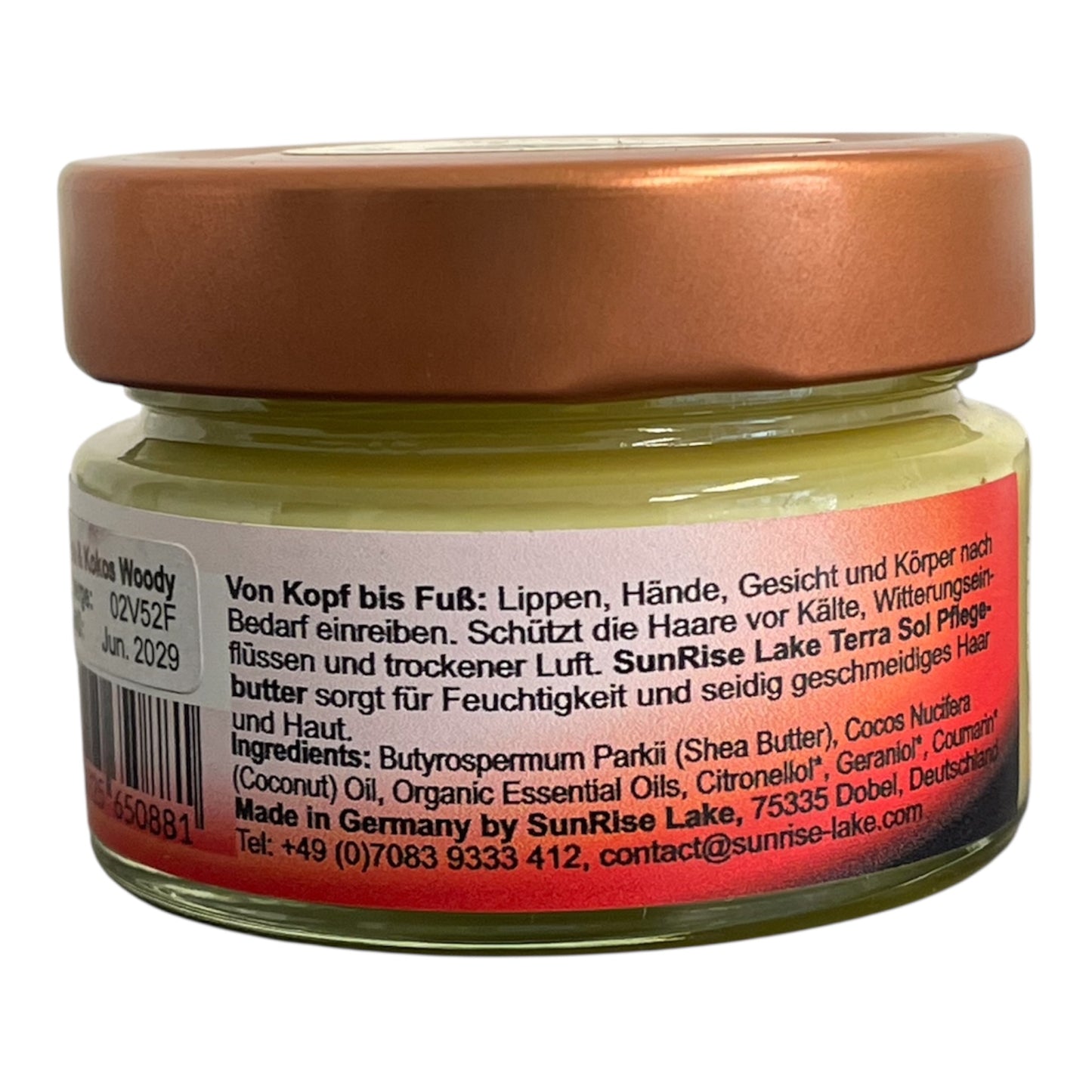 Terra Sol Care Butter (Shea-Coconut Woody)