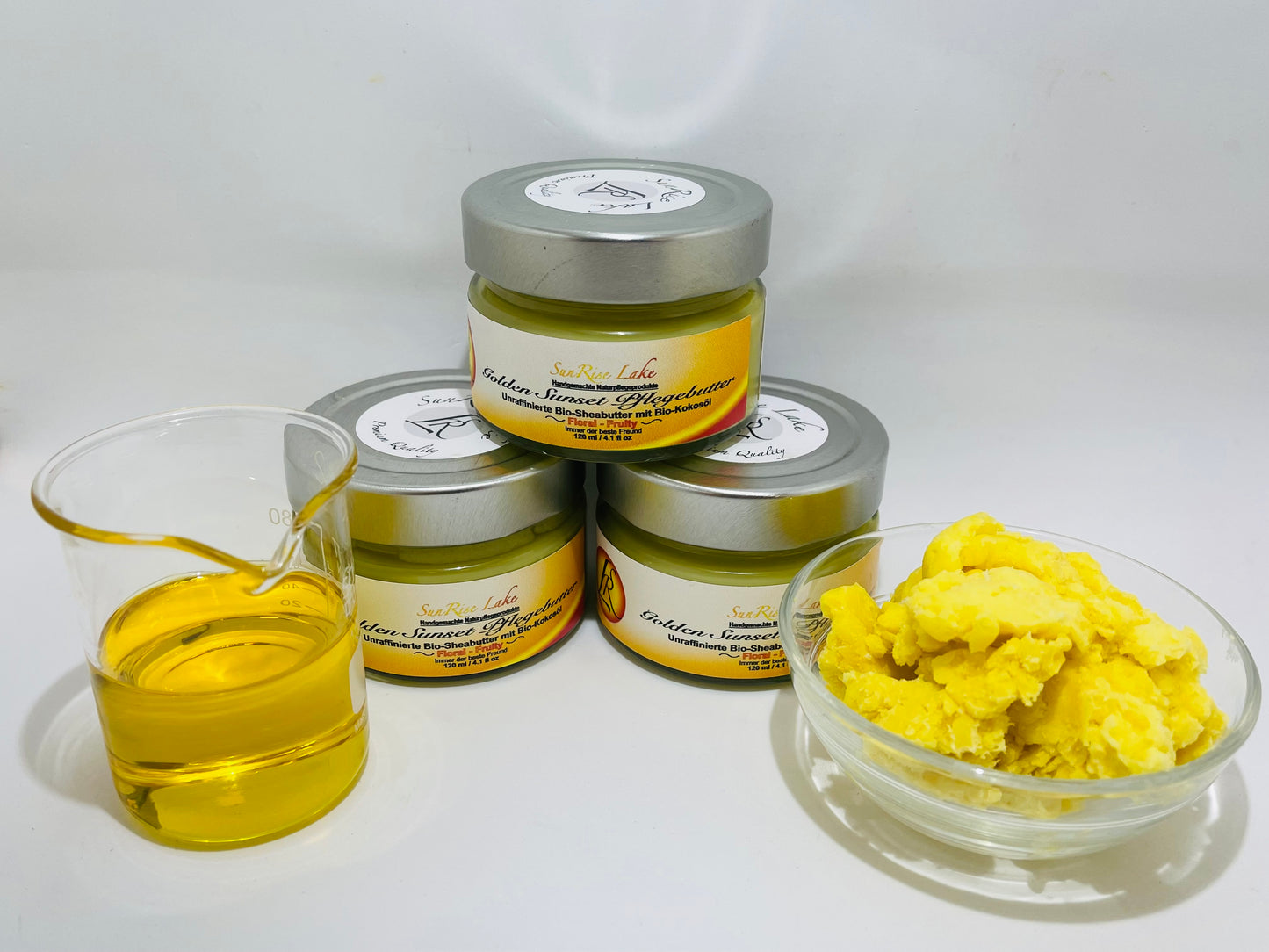 Golden Sunset Pflegebutter (Shea-Kokos Floral-Fruity)