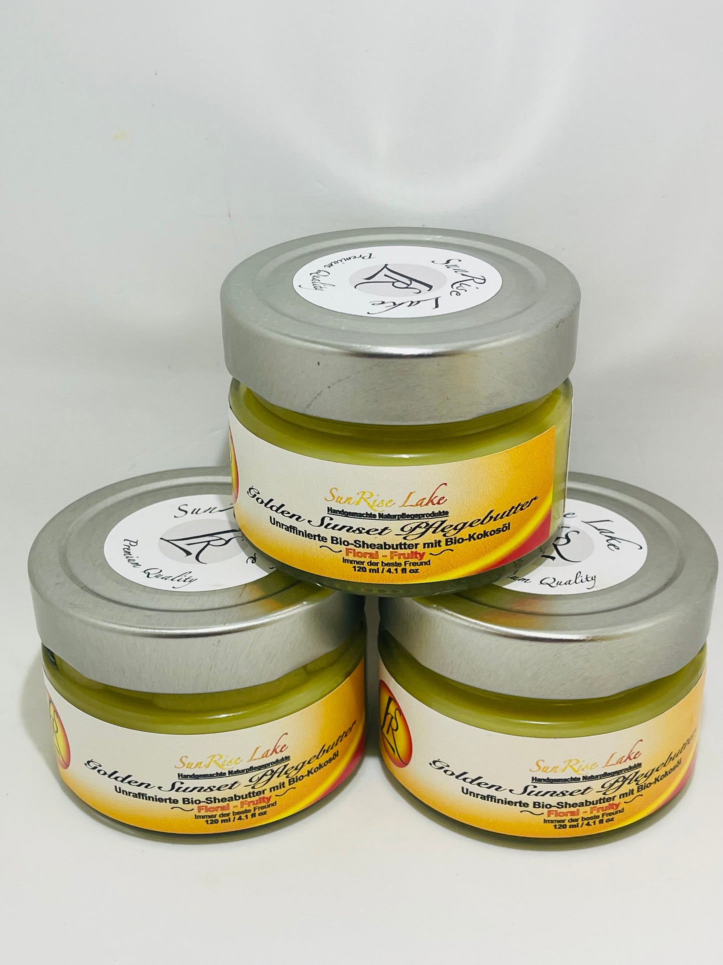 Golden Sunset Pflegebutter (Shea-Kokos Floral-Fruity)